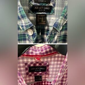 Ariat Men's Plaid Shirts XL
